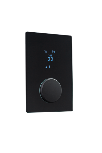 UKU Control Panel Glass Black